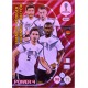 carte PANINI ADRENALYN XL FIFA 2018 #404 Kimmich- Rüdiger- Hummels- Hector / Germany