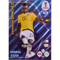 carte PANINI ADRENALYN XL FIFA 2018 #418 Davinson Sánchez / Colombia