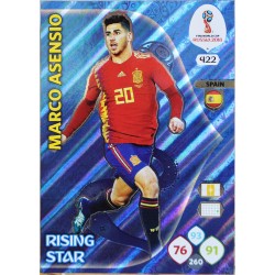 carte PANINI ADRENALYN XL FIFA 2018 #422 Marco Asensio / Spain