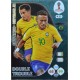 carte PANINI ADRENALYN XL FIFA 2018 #435 Coutinho- Neymar Jr / Brazil