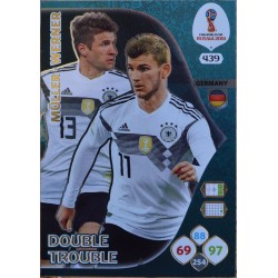 carte PANINI ADRENALYN XL FIFA 2018 #439 Müller- Werner / Germany