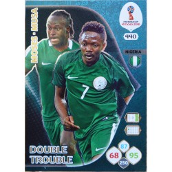 carte PANINI ADRENALYN XL FIFA 2018 #440 Moses- Musa / Nigeria
