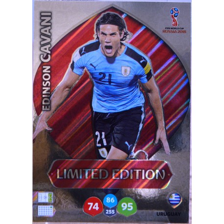 carte PANINI ADRENALYN XL FIFA 2018 #LE-EC Edinson Cavani (Uruguay)