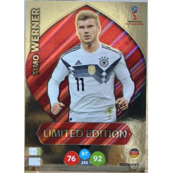 carte PANINI ADRENALYN XL FIFA 2018 #LE-TW Timo Werner