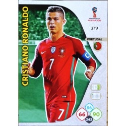 carte PANINI ADRENALYN XL FIFA 2018 #279 Cristiano Ronaldo / Portugal
