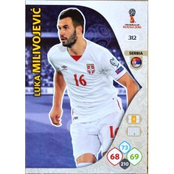 carte PANINI ADRENALYN XL FIFA 2018 #312 Luka Milivojević / Serbia