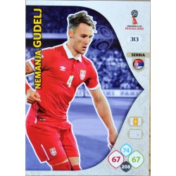 carte PANINI ADRENALYN XL FIFA 2018 #313 Nemanja Gudelj / Serbia