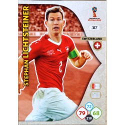 carte PANINI ADRENALYN XL FIFA 2018 #317 Stephan Lichtsteiner / Switzerland