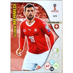 carte PANINI ADRENALYN XL FIFA 2018 #324 Admir Mehmedi / Switzerland
