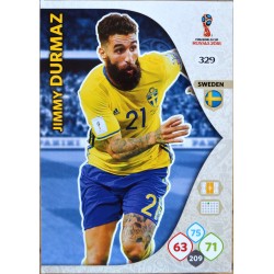 carte PANINI ADRENALYN XL FIFA 2018 #329 Jimmy Durmaz / Sweden