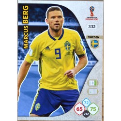 carte PANINI ADRENALYN XL FIFA 2018 #332 Marcus Berg / Sweden