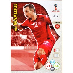 carte PANINI ADRENALYN XL FIFA 2018 #335 Ali Maâloul / Tunisia