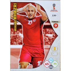 carte PANINI ADRENALYN XL FIFA 2018 #339 Wahbi Khazri / Tunisia