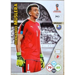 carte PANINI ADRENALYN XL FIFA 2018 #343 Fernando Muslera / Uruguay