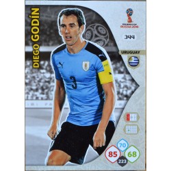 carte PANINI ADRENALYN XL FIFA 2018 #344 Diego Godín / Uruguay