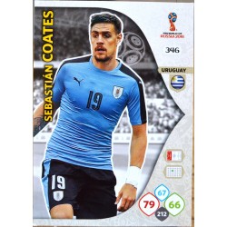carte PANINI ADRENALYN XL FIFA 2018 #346 Sebastián Coates / Uruguay