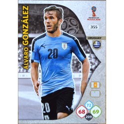 carte PANINI ADRENALYN XL FIFA 2018 #355 Álvaro González / Uruguay