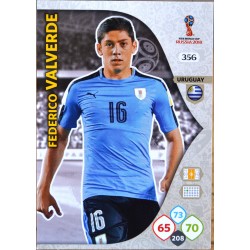 carte PANINI ADRENALYN XL FIFA 2018 #356 Federico Valverde / Uruguay