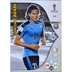 carte PANINI ADRENALYN XL FIFA 2018 #358 Edinson Cavani / Uruguay