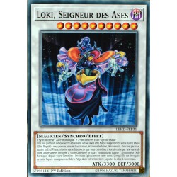 carte YU-GI-OH LEHD-FRB31 Loki, Seigneur Des Ases NEUF FR