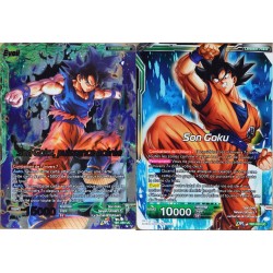 carte Dragon Ball Super TB1-050-R Son Goku & Son Goku, puissance acérée FOIL NEUF FR