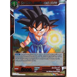 carte Dragon Ball Super BT3-006-R Son Goku, guerrier poids plume FOIL NEUF FR