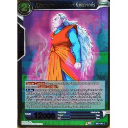 carte Dragon Ball Super BT3-043-R Kibitoshin, pouvoirs fusionnés FOIL NEUF FR