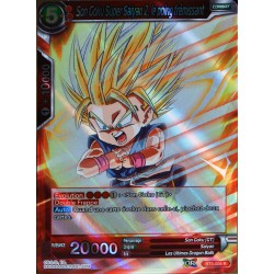 carte Dragon Ball Super BT3-004-R Son Goku Super Saiyan 2, le poing frémissant NEUF FR