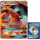 carte Pokémon SM195 Dracaufeu GX JUMBO 250 PV - FULL ART Promo NEUF FR