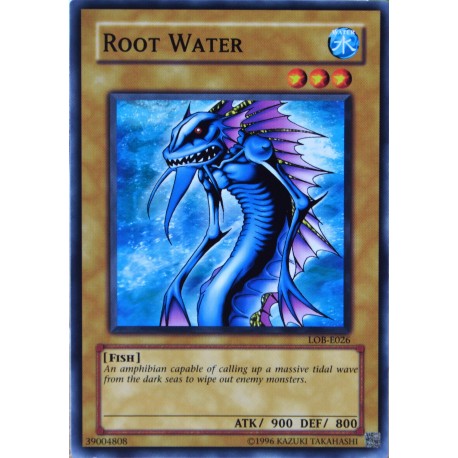 carte YU-GI-OH LOB-E026 Root Water NEUF FR