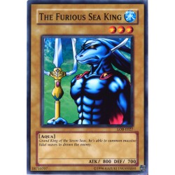 carte YU-GI-OH LOB-E027 The Furious Sea King NEUF FR