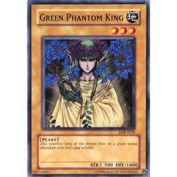 carte YU-GI-OH LOB-E028 Green Phantom King NEUF FR