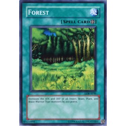 carte YU-GI-OH LOB-E036 Forest NEUF FR