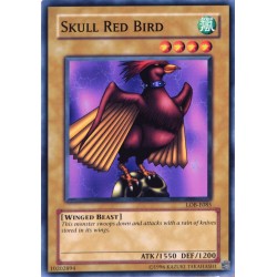 carte YU-GI-OH LOB-E085 Skull Red Bird NEUF FR