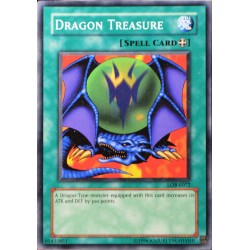 carte YU-GI-OH LOB-E072 Dragon Treasure NEUF FR