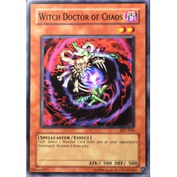 carte YU-GI-OH IOC-016 Witch Doctor Of Chaos NEUF FR