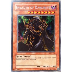 carte YU-GI-OH IOC-111 Invader Of Darkness NEUF FR