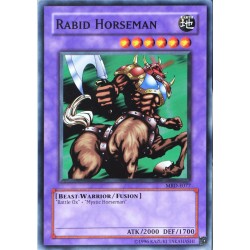 carte YU-GI-OH MRD-E077 Rabid Horseman NEUF FR