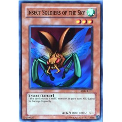 carte YU-GI-OH MRD-E101 Insect Soldiers of the Sky NEUF FR