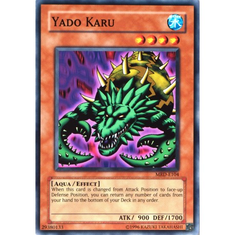 carte YU-GI-OH MRD-E104 Yado Karu NEUF FR