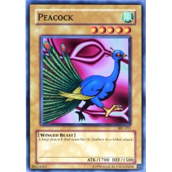 carte YU-GI-OH SRL-EN011 Peacock NEUF FR