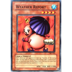 carte YU-GI-OH SRL-EN020 Weather Report NEUF FR