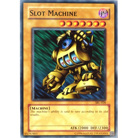 carte YU-GI-OH SRL-EN028 Slot Machine NEUF FR