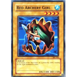carte YU-GI-OH SRL-EN030 Red Archery Girl NEUF FR