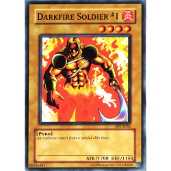 carte YU-GI-OH PSV-E043 Darkfire Soldier #1 NEUF FR