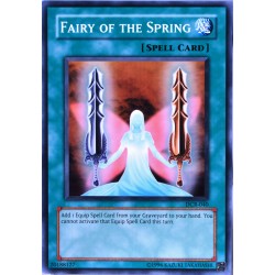 carte YU-GI-OH DCR-040 Fairy of the Spring NEUF FR