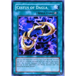 carte YU-GI-OH DCR-090 Cestus of Dagla NEUF FR