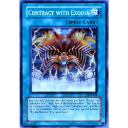 carte YU-GI-OH DCR-031 Contract With Exodia NEUF FR