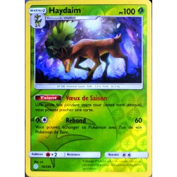 carte Pokémon 16/236 Haydaim - REVERSE SL12 - Soleil et Lune - Eclipse Cosmique NEUF FR