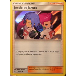 carte Pokémon 58/68 Jessie et James SL11.5 - Soleil et Lune - Destinées Occultes NEUF FR